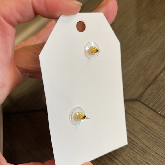 Vintage 1980’s Style Gold-tone Stars with Red Glitter - Picture 13 of 15